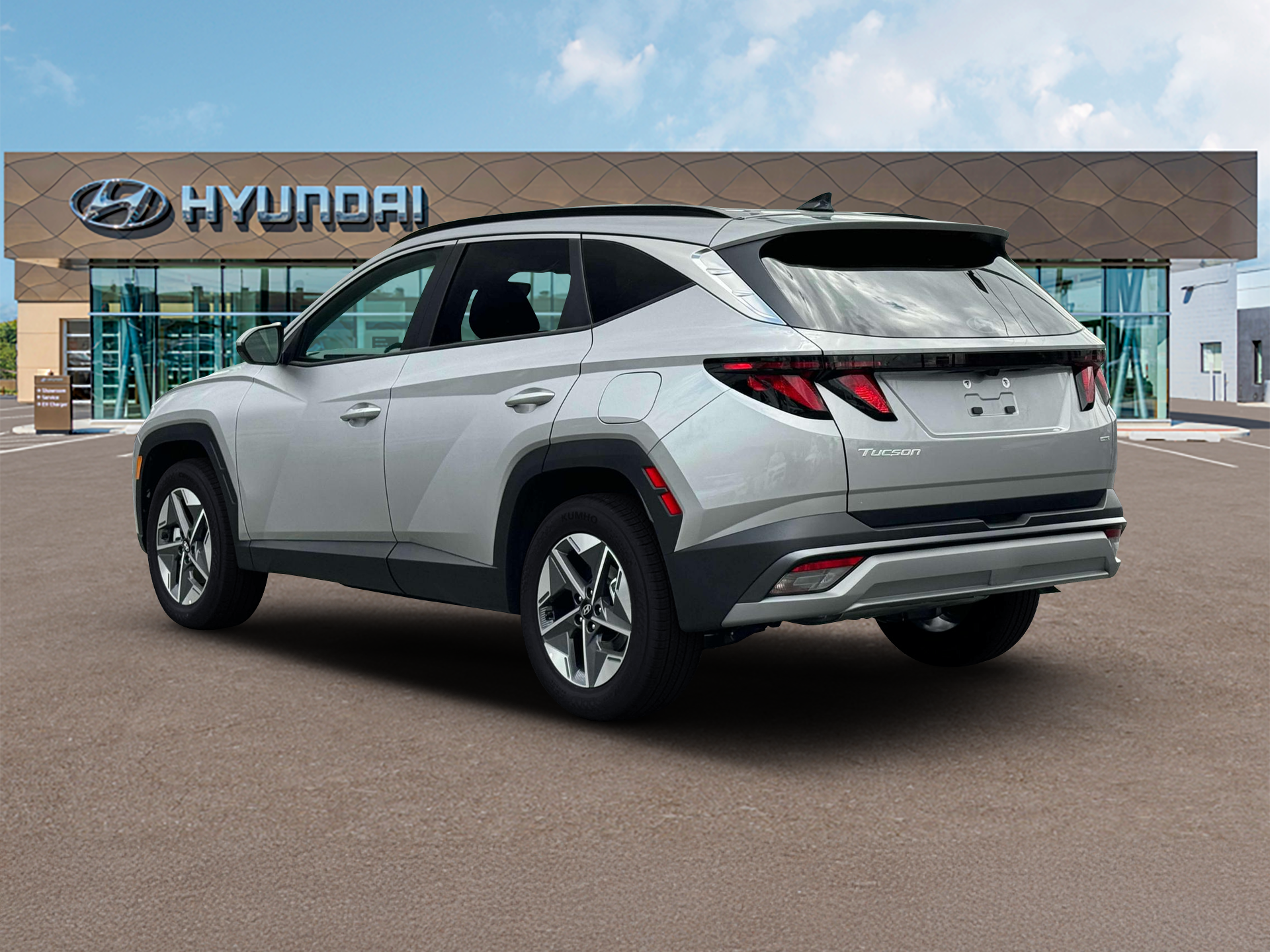 New 2026 Shimmering Silver Hyundai SEL AWD image 5