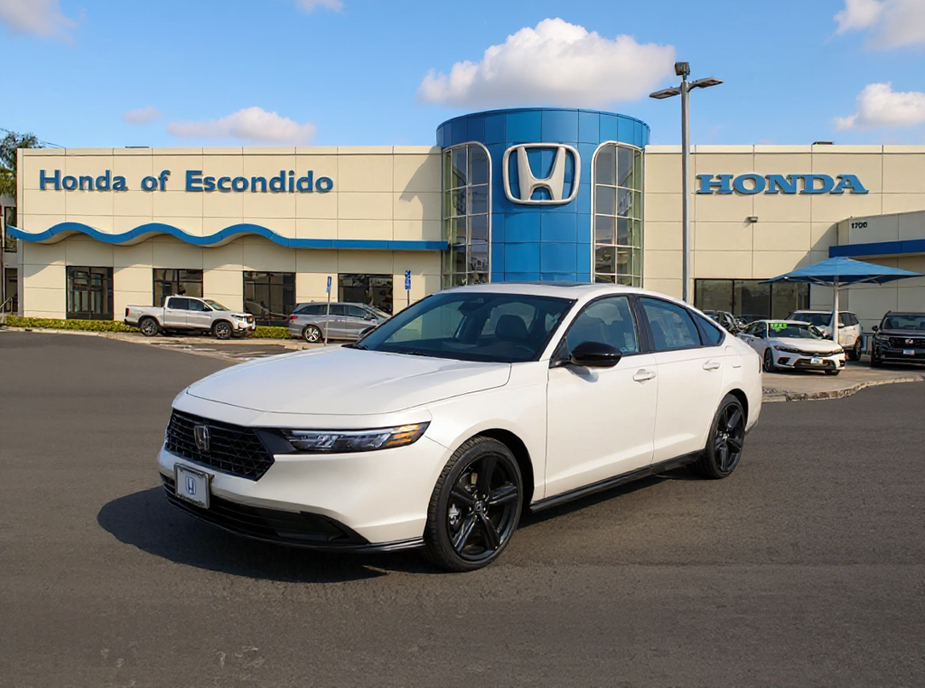 New 2026 Platinum White Pearl Honda Sport-L image 1
