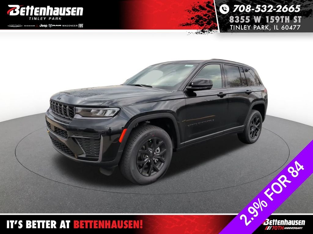 New 2026 Diamond Black Crystal Pearlcoat Jeep Altitude image 1