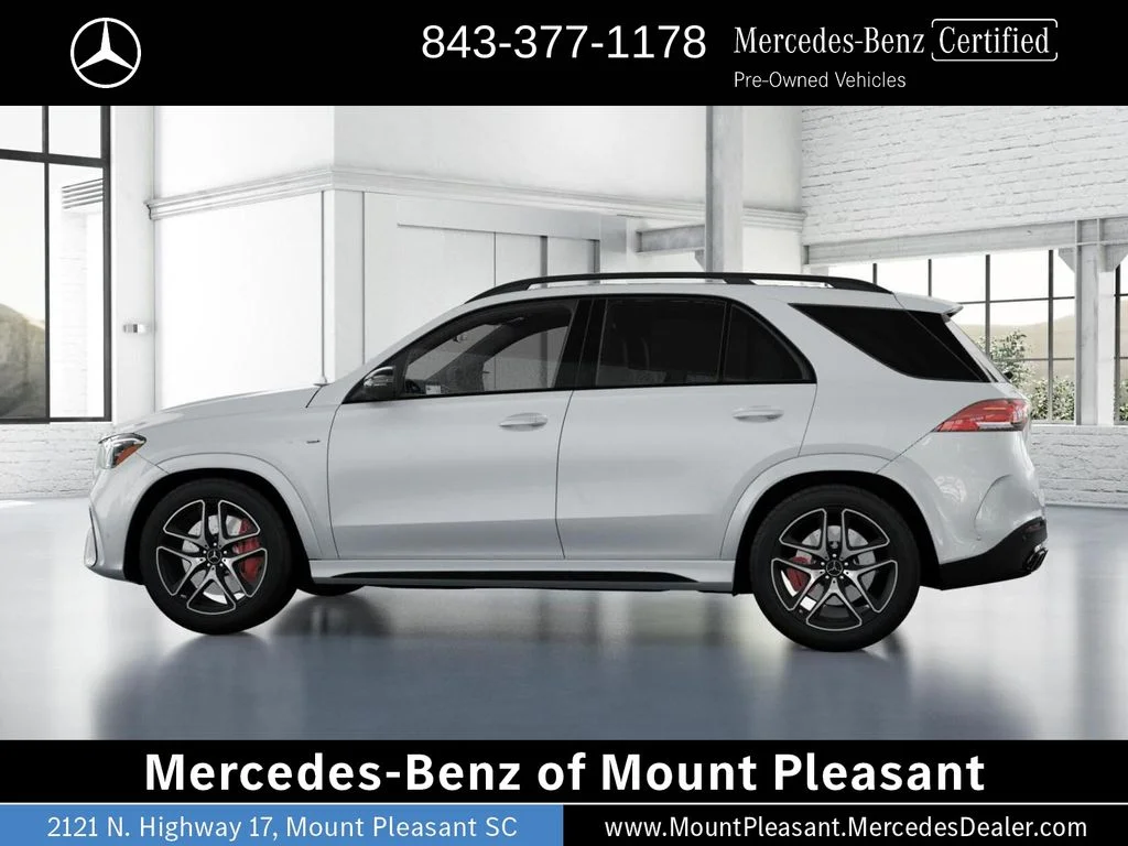 Certified Used 2025 MANUFAKTUR Moonlight White Metallic Mercedes-AMG GLE 63 S AMG® image 33