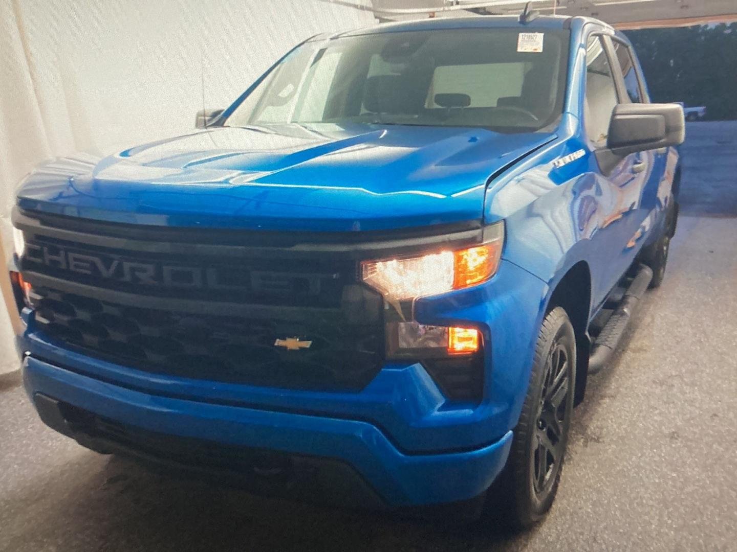 Used 2024 Glacier Blue Metallic Chevrolet Custom image 8