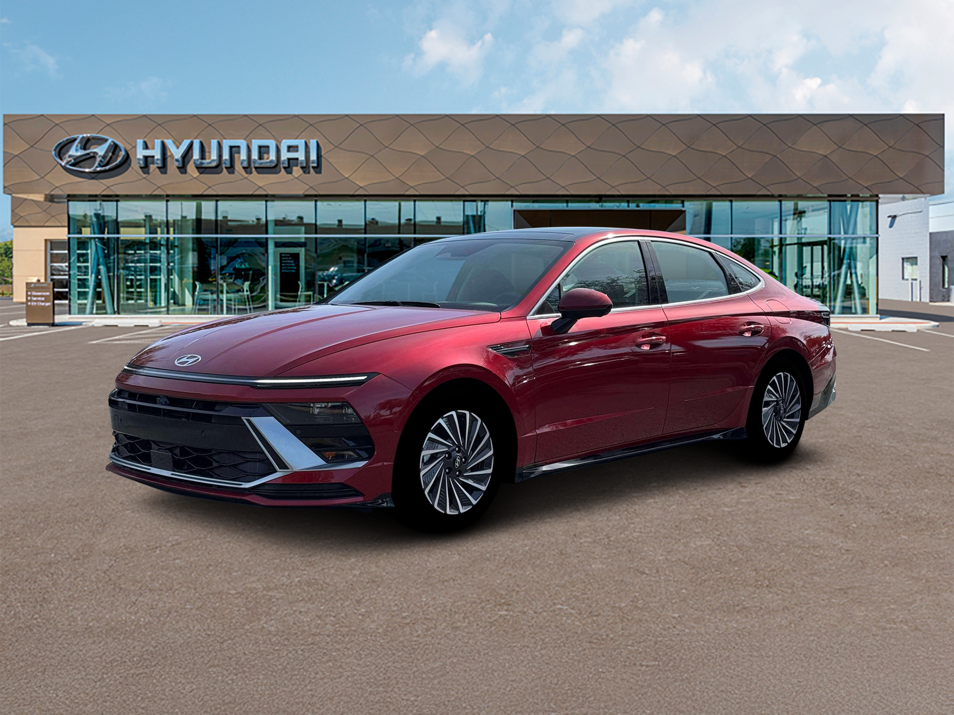 New 2026 Ultimate Red Hyundai Limited image 2