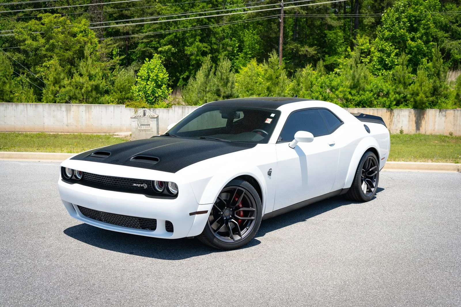 Used 2019 White Dodge SRT Hellcat Widebody image 4