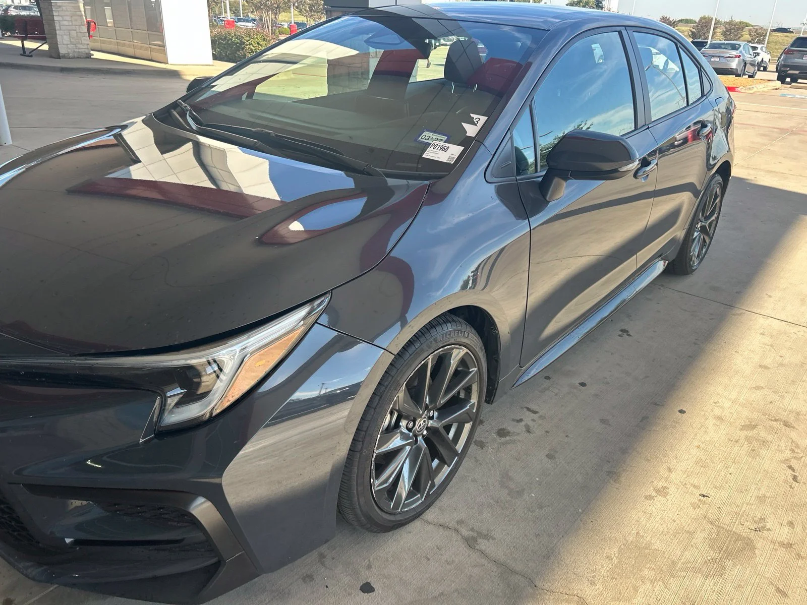 Used 2025 Gray Toyota SE image 26