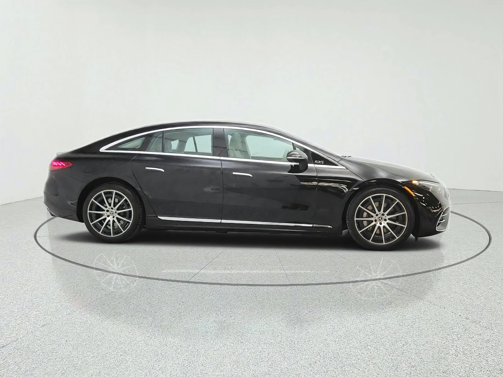 Certified Used 2023 Obsidian Black Metallic Mercedes-Benz EQS 450+ Sedan image 4