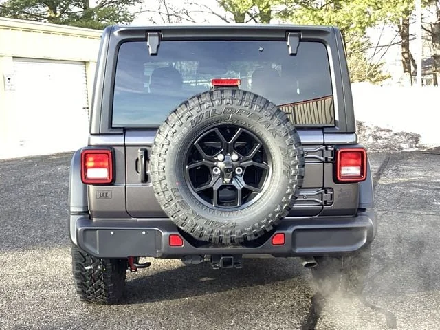 New 2026 Granite Crystal Metallic Clearcoat Jeep 2-DOOR WILLYS image 5
