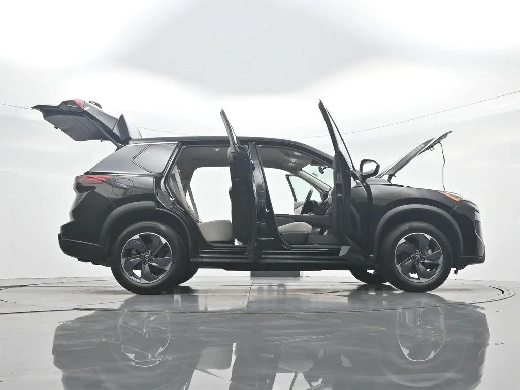Certified Used 2025 Black Nissan SV image 52