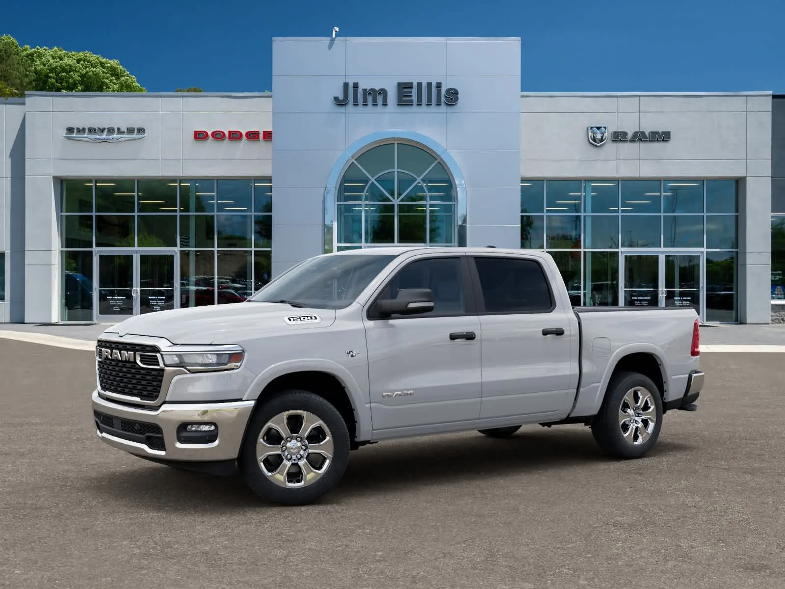 New 2026 Bright White Clearcoat RAM Big Horn image 2