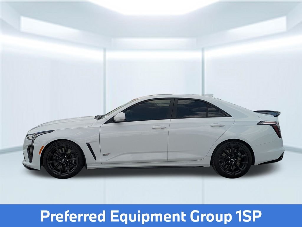 Used 2024 White Cadillac V-Series image 2
