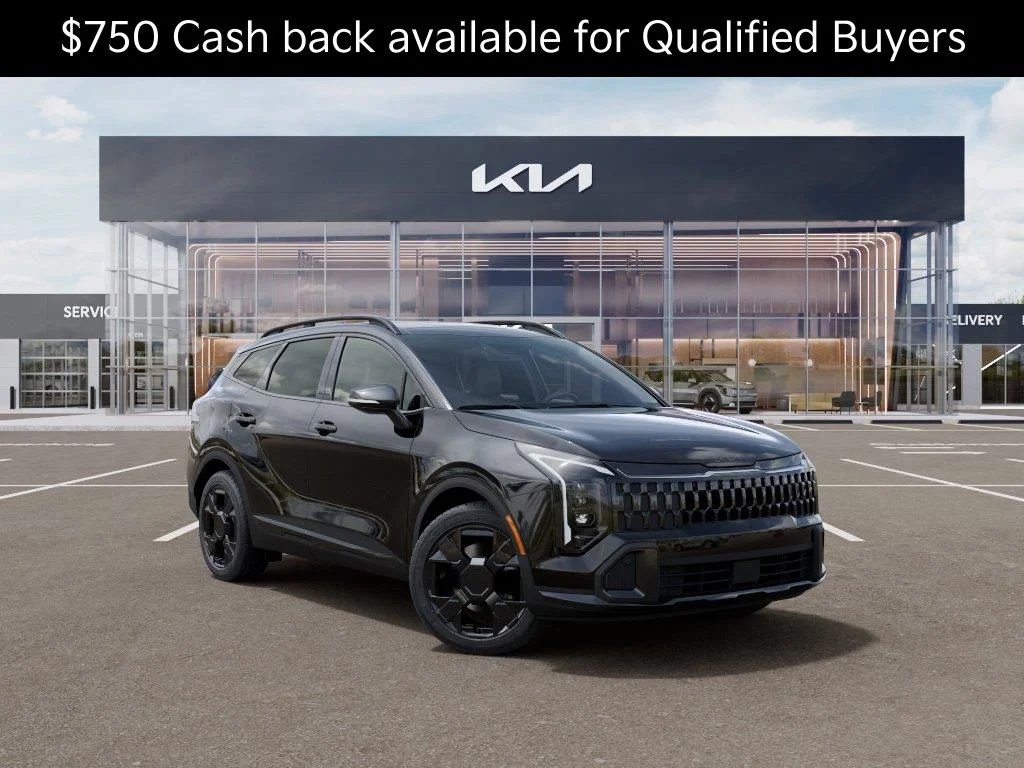 New 2026 Ebony Black Kia X-Line image 8