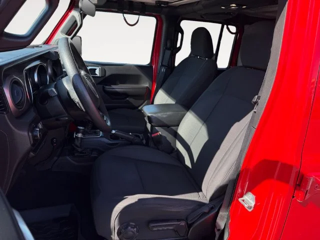 Used 2021 Red Jeep Unlimited Willys image 12