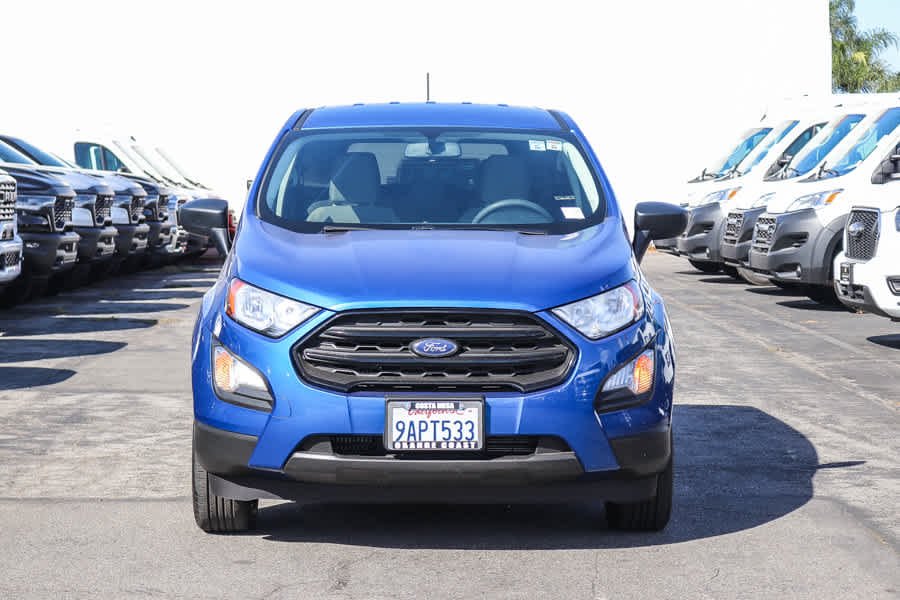 Used 2021 Ford EcoSport S with VIN MAJ3S2FE8MC452620 for sale in Costa Mesa, CA