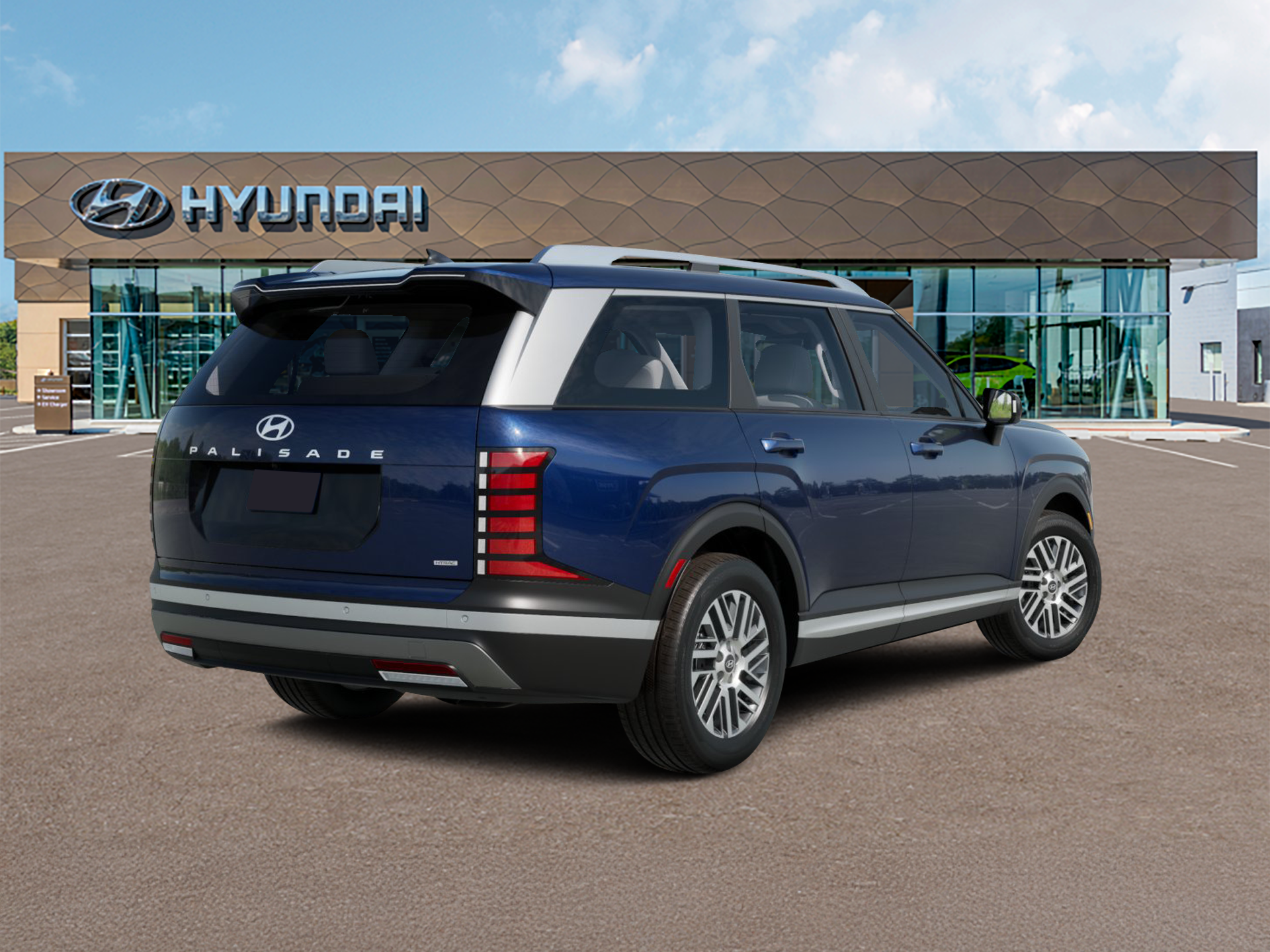 New 2026 Blue Hyundai SEL AWD image 5