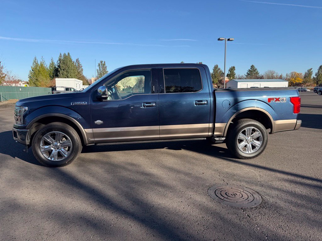 Used 2018 Blue Jeans Metallic Ford King Ranch image 4