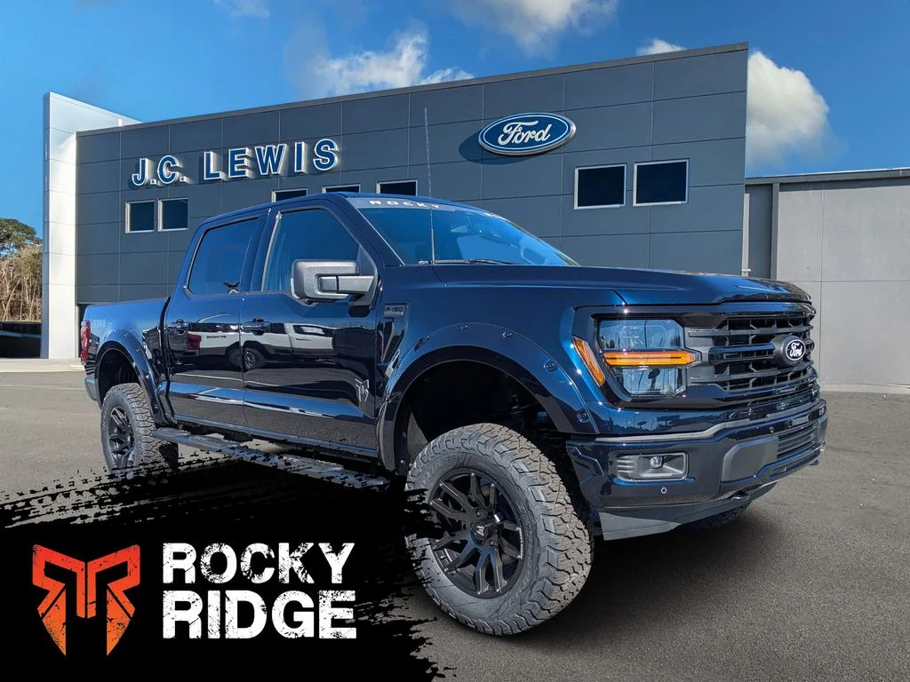 New 2026 Antimatter Blue Metallic Ford XLT image 1