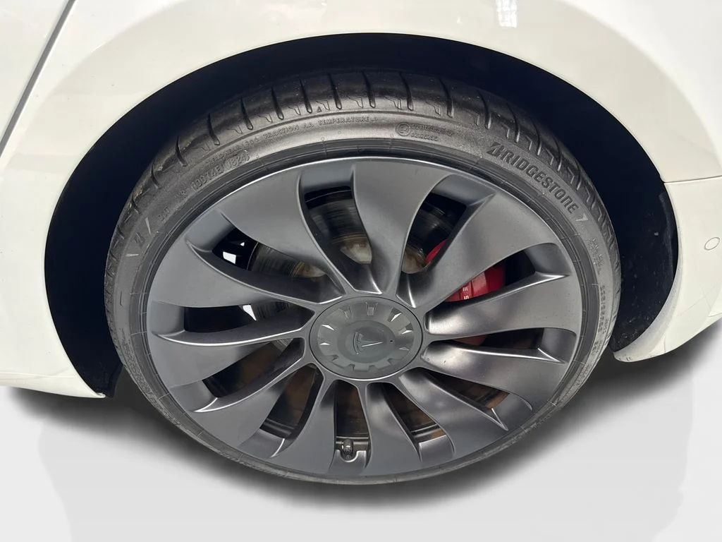 Used 2021 White Tesla Performance image 82