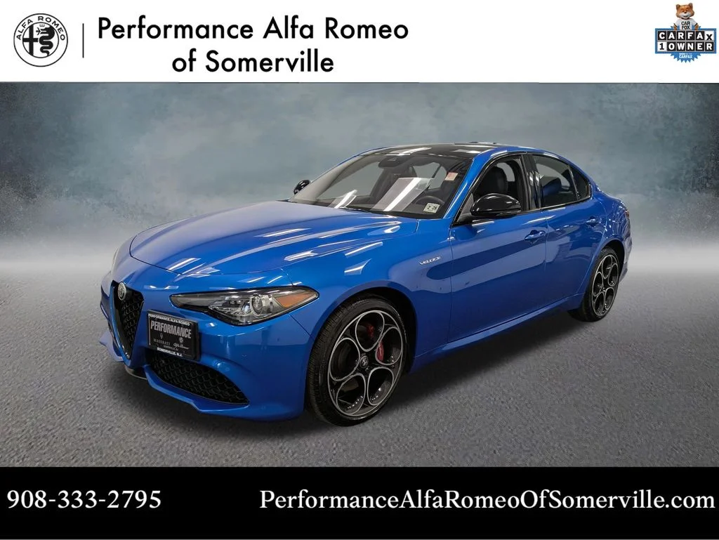 Used 2023 Blue Alfa Romeo Veloce image 1