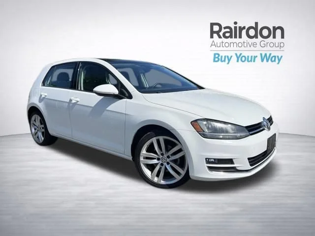 Used 2015 Pure White Volkswagen TDI SEL image 1