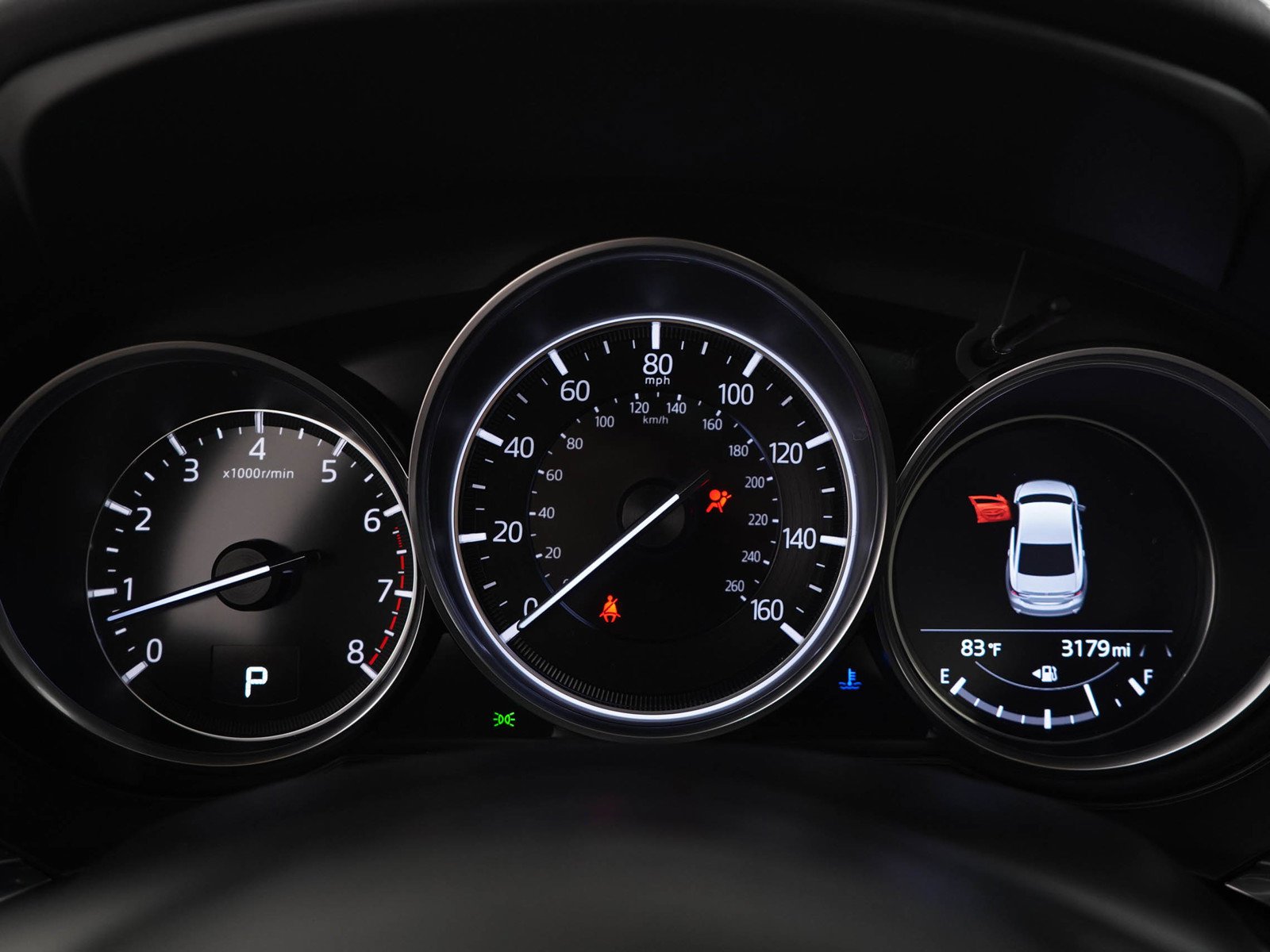 Used 2018 Snowflake White Pearl Mica Mazda Touring image 25