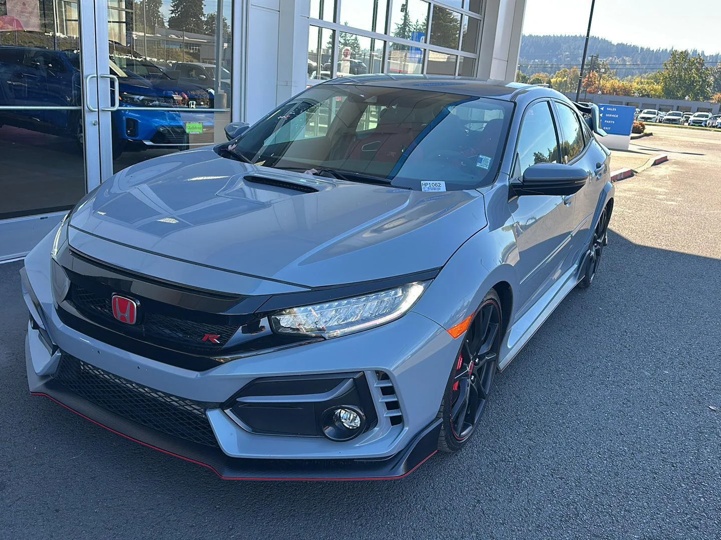 Used 2021 Sonic Gray Pearl Honda Type R Touring image 2