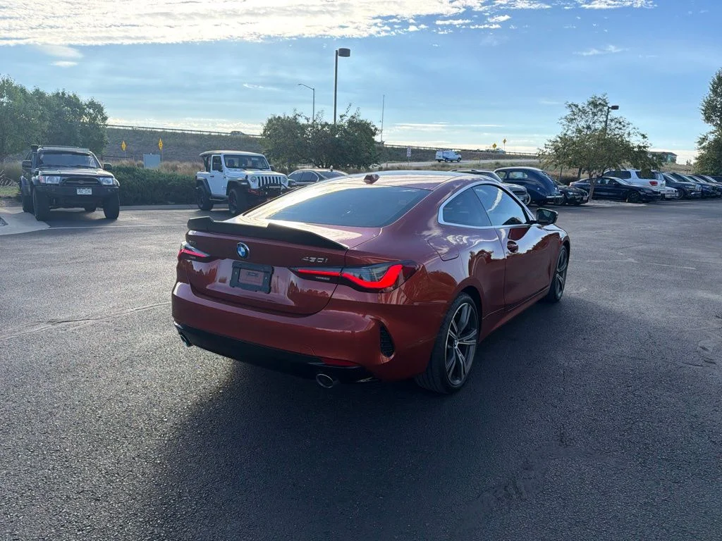 Used 2024 Sunset Orange Metallic BMW 430i xDrive image 6