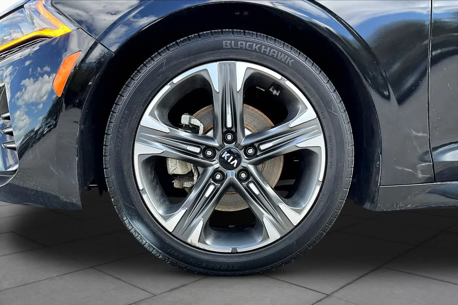 Used 2021 Ebony Black Kia EX image 20