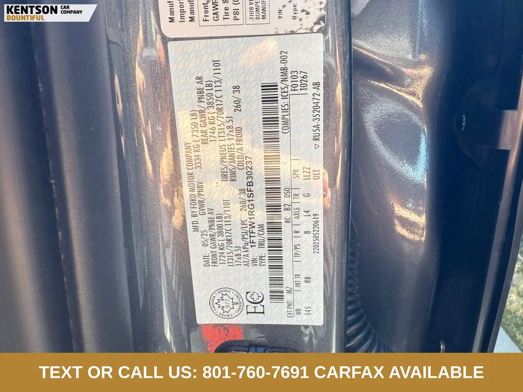 Used 2025 Gray Ford Raptor image 41