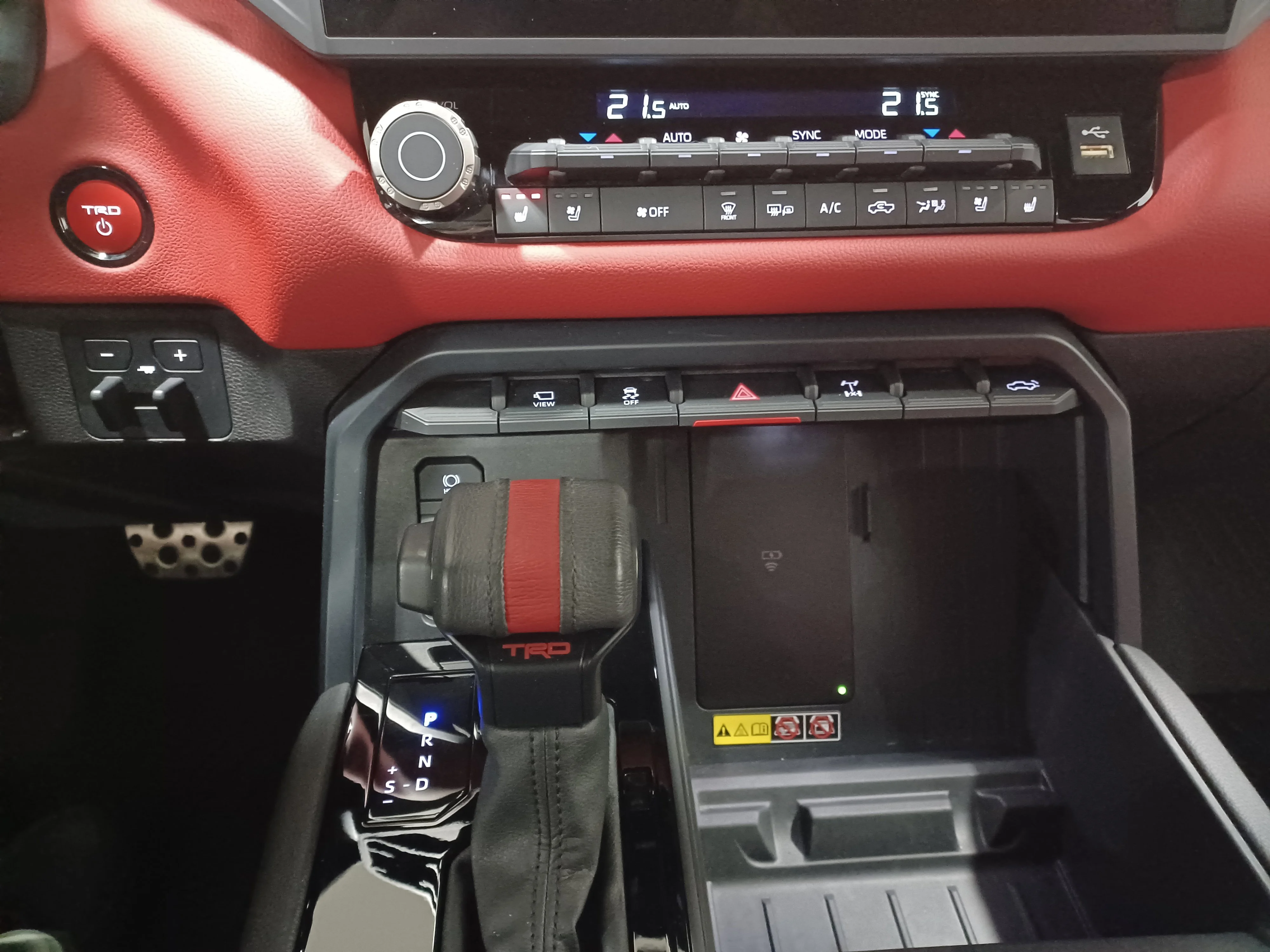 Certified Used 2025 Midnight Black Metallic Toyota TRD Pro Hybrid*i-FORCE MAX | 360 Cam | Pano Roof | Cooled Leather | Htd Wheel | Lane Keep Assist image 18