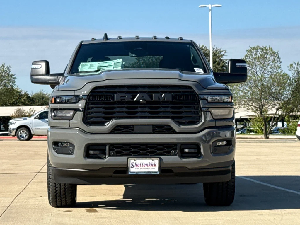New 2027 Ceramic Gray Clear-Coat Exterior Paint RAM Big Horn image 2