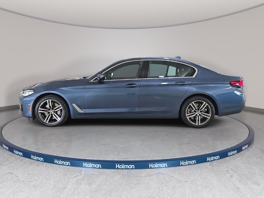 Certified Used 2023 Arctic Race Blue metallic BMW 530i xDrive image 11