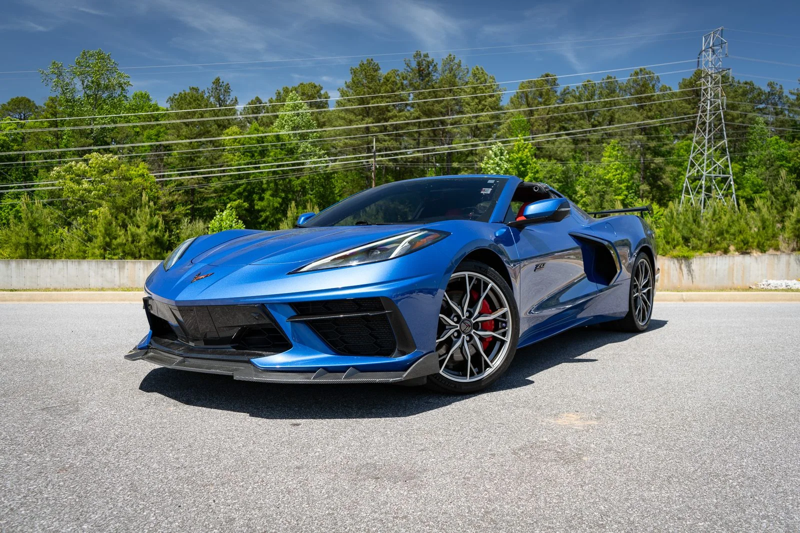 Used 2023 Blue Metallic Chevrolet Stingray image 5