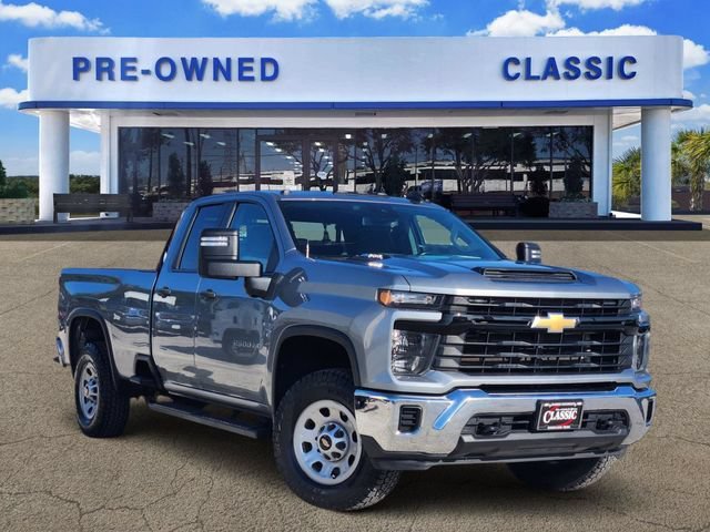 Used 2024 Sterling Gray Metallic Chevrolet WT image 1