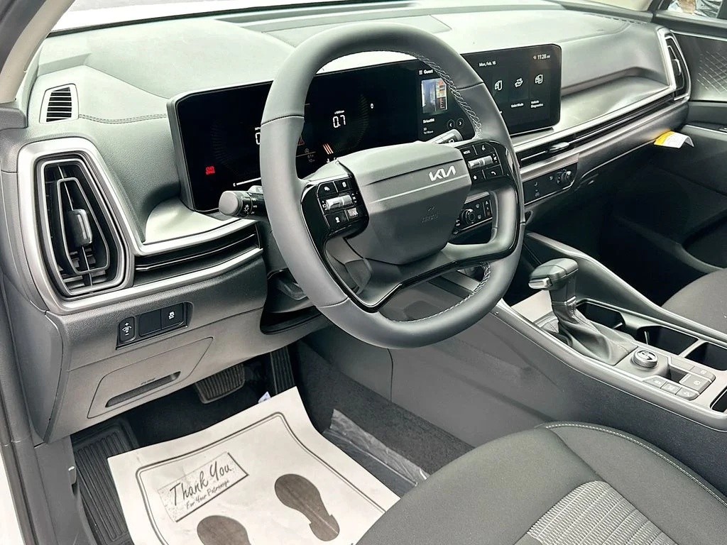 New 2026 Glacial White Pearl Kia LX image 9