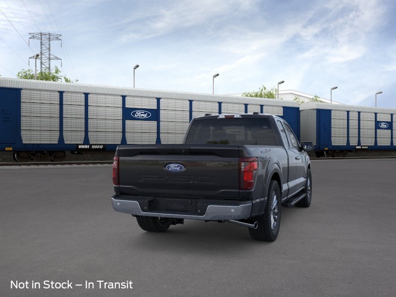 New 2026 Agate Black Metallic Ford XLT image 8