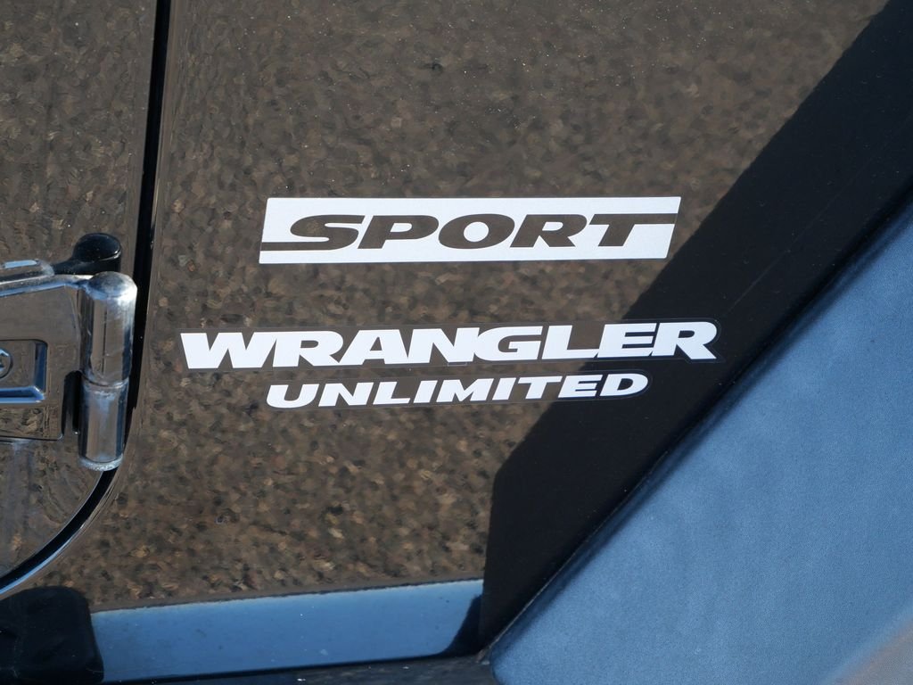 Used 2013 Black Jeep Unlimited Sport image 8