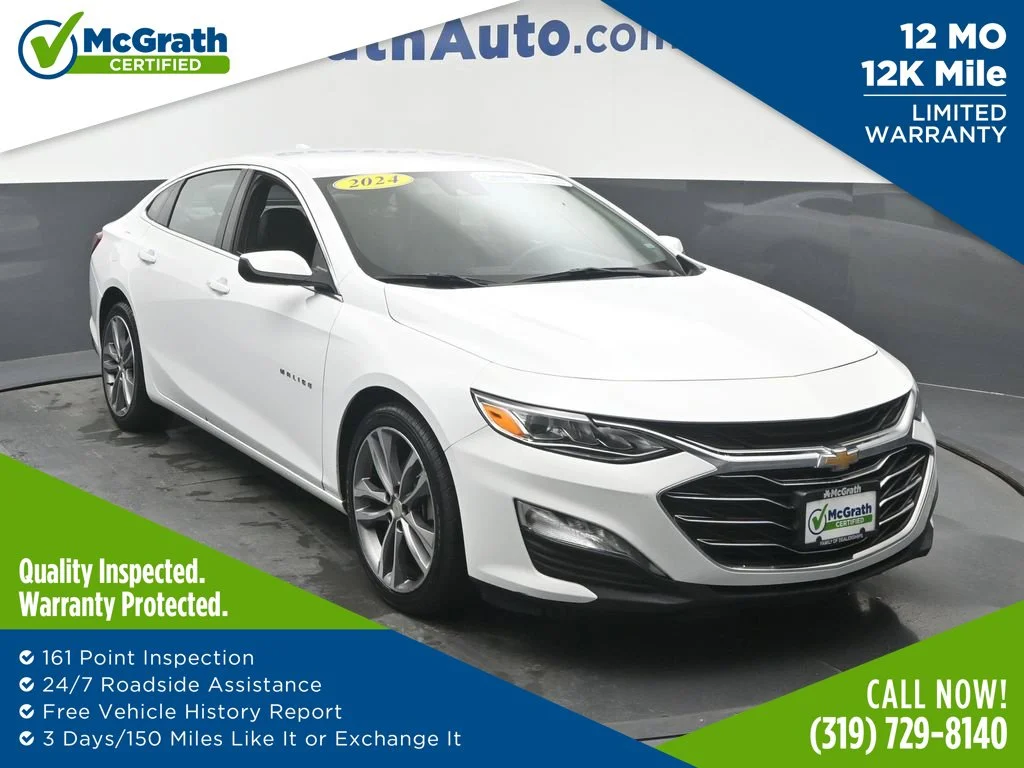 Used 2024 White Chevrolet LT image 1