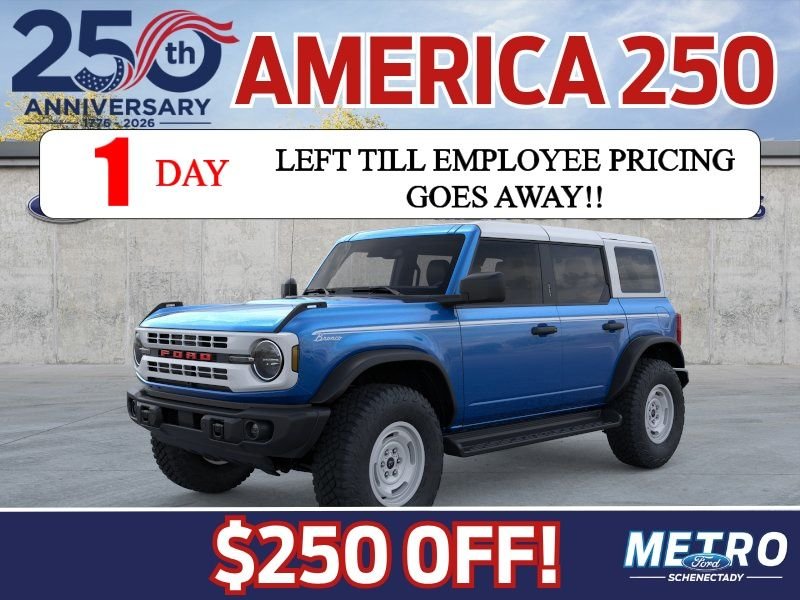 New 2026 Velocity Blue Metallic Ford Heritage Edition image 2