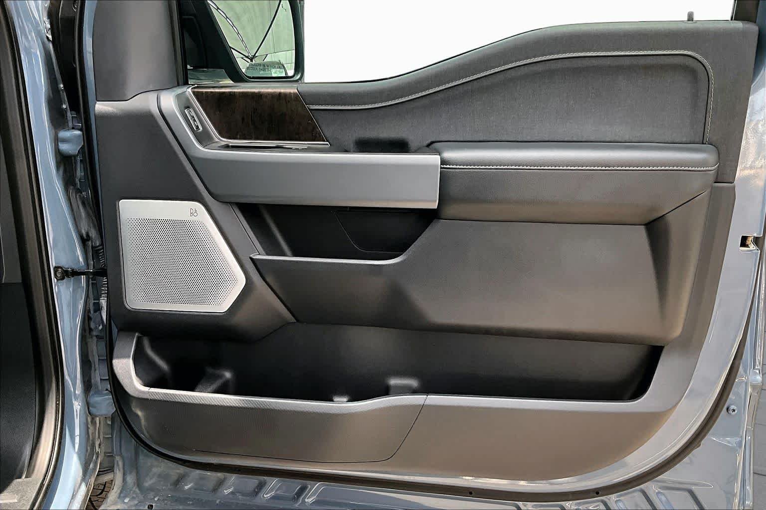 Used 2023 Azure Gray Metallic Tri-Coat Ford LARIAT image 23