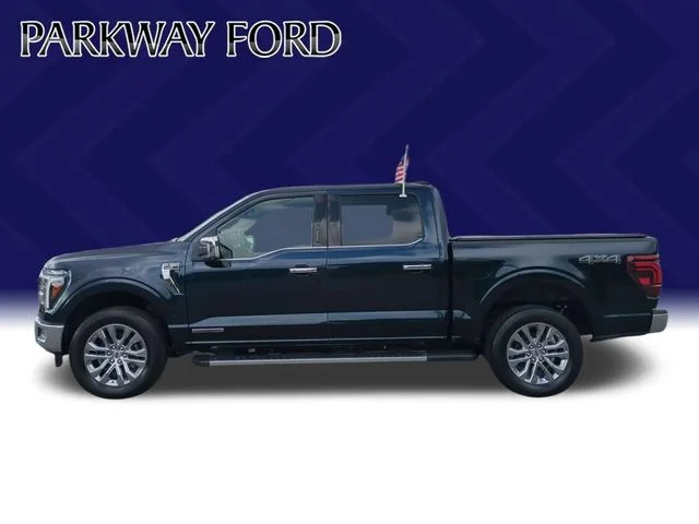 Used 2024 Blue Ford Lariat image 2