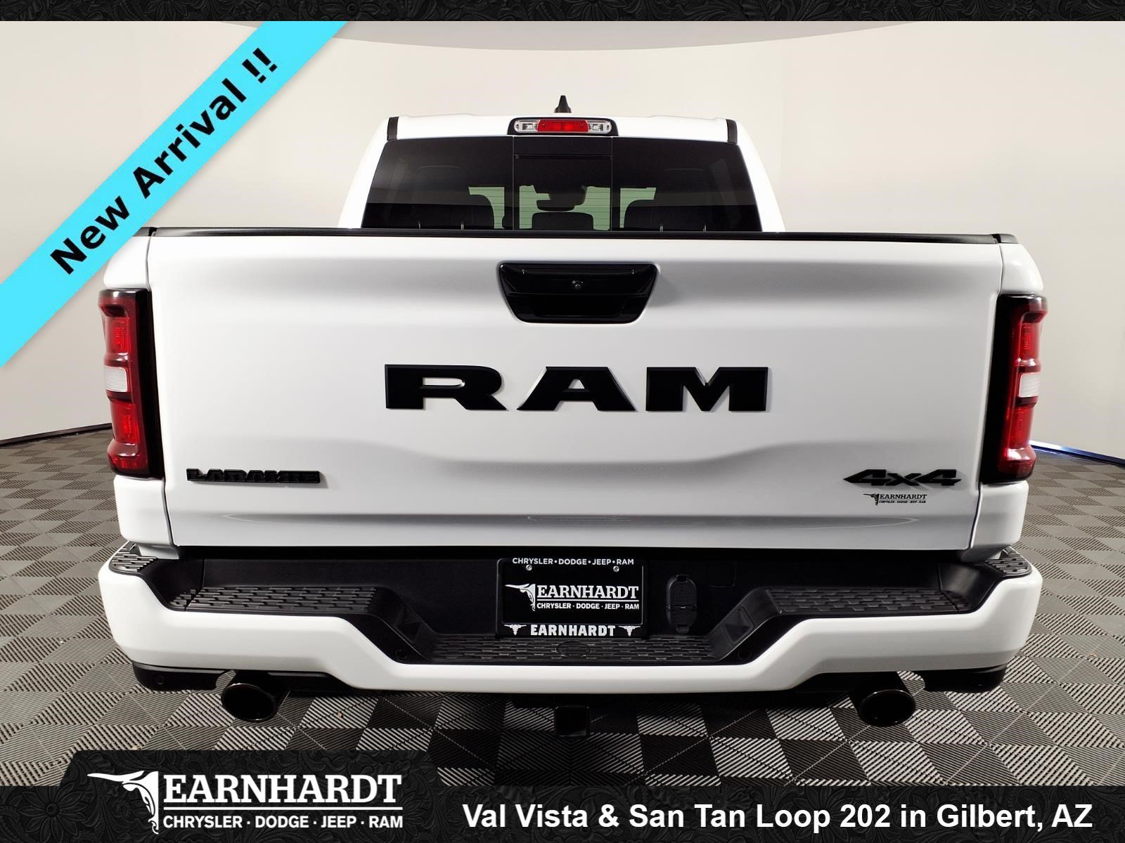 Used 2025 Bright White Clearcoat Ram Laramie image 5