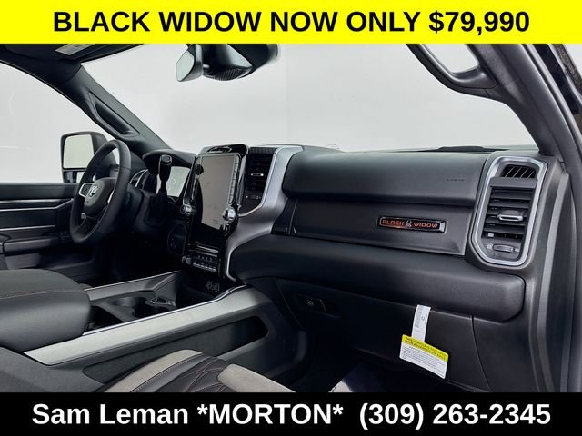 New 2025 Diamond Black Crystal Pearl-Coat Exterior Paint Ram Big Horn image 27