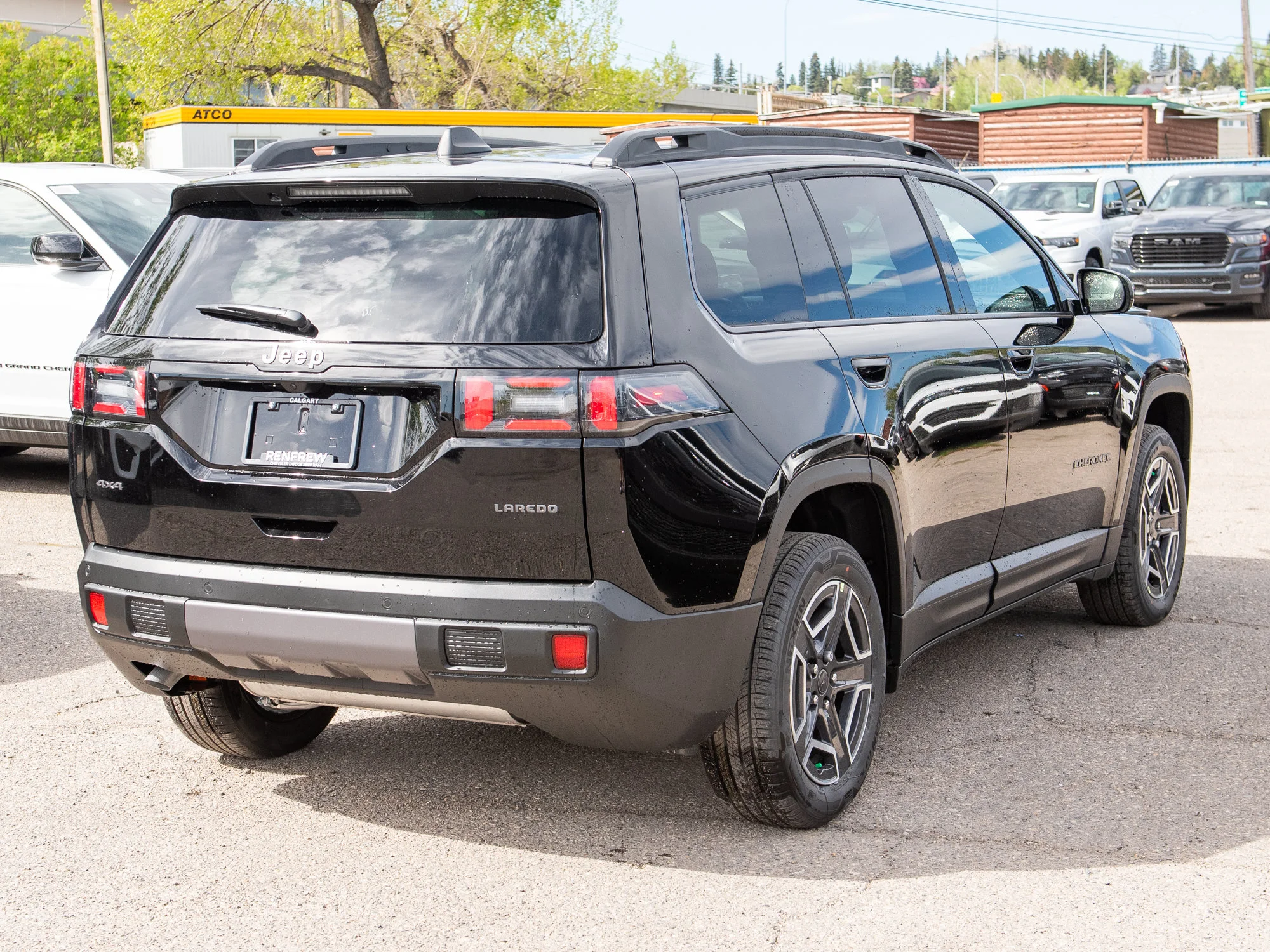 New 2026 Black Jeep Laredo * Hybrid image 5