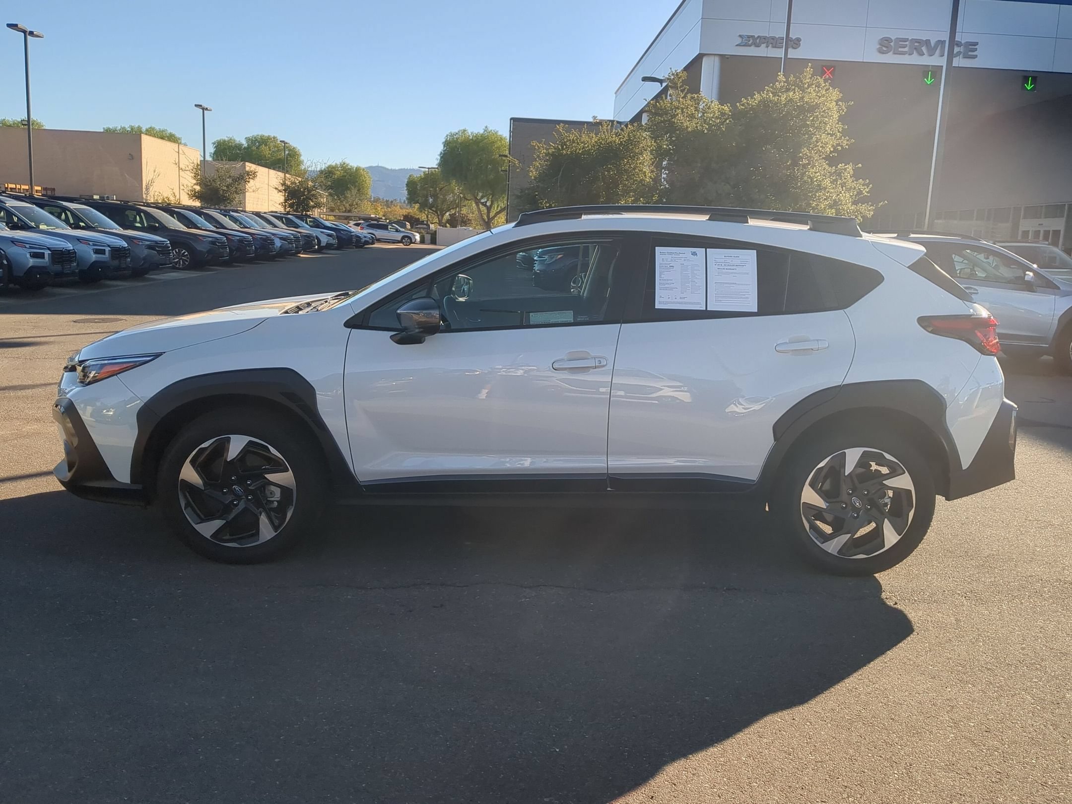 Certified Used 2025 Crystal White Pearl Subaru Limited image 2