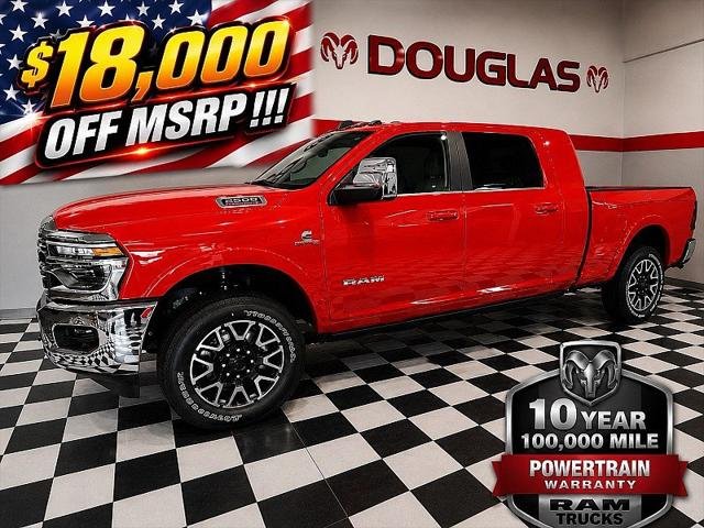 New 2026 Flame Red Clearcoat RAM Limited Longhorn image 1
