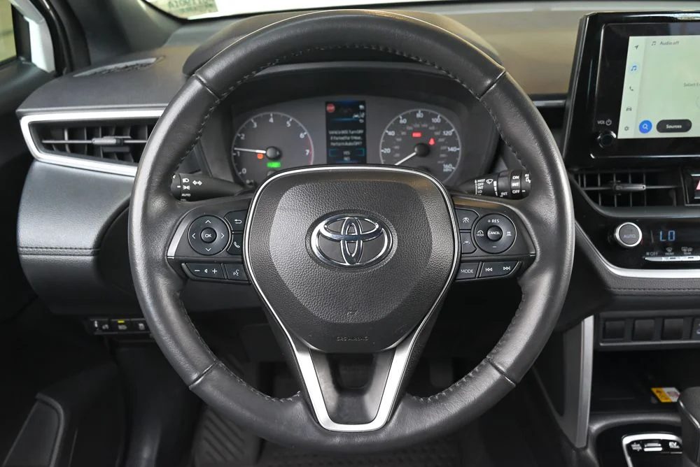 Used 2023 Beige Toyota Hybrid SE image 16