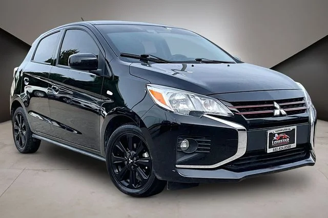 Used 2022 Mitsubishi Mirage Black Edition with VIN ML32AWHJ5NH005597 for sale in White Settlement, TX