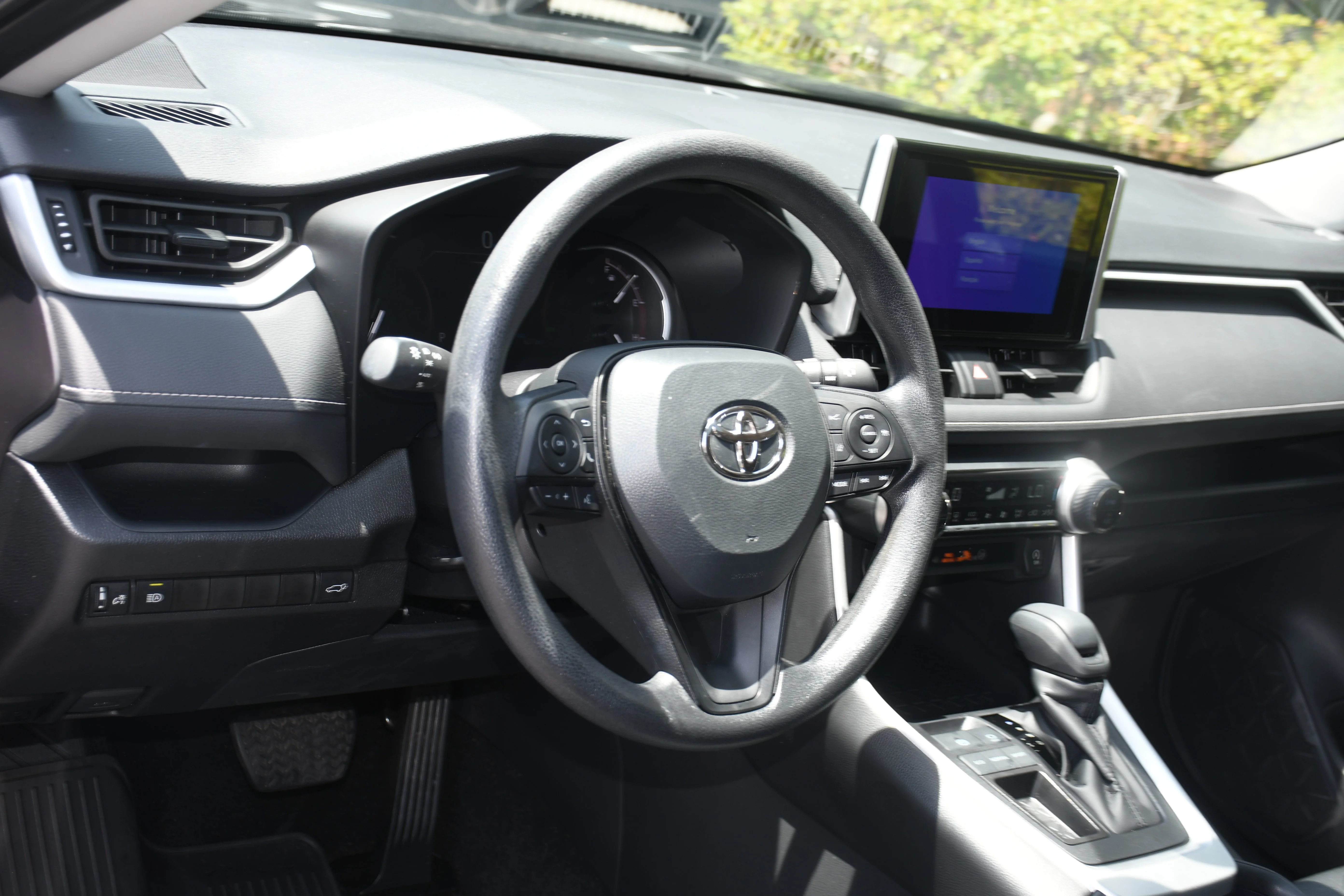 Certified Used 2025 Black Toyota XLE image 9