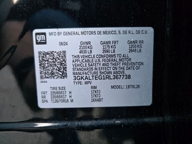 Used 2024 Ebony Twilight Metallic GMC SLE image 25