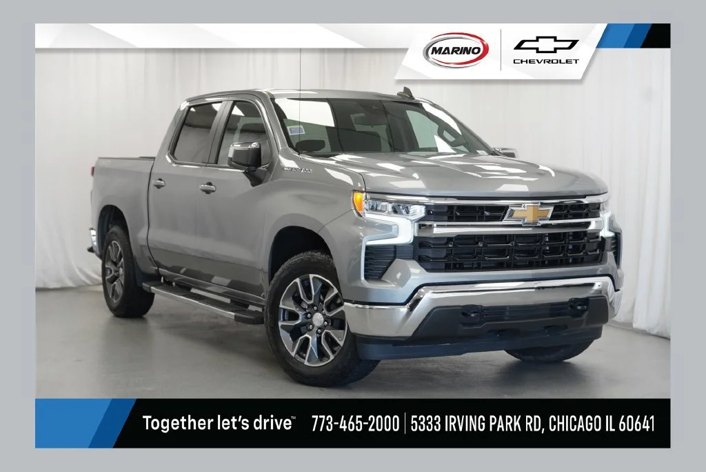 Used 2023 STERLING GRAY METALLIC Chevrolet LT image 1