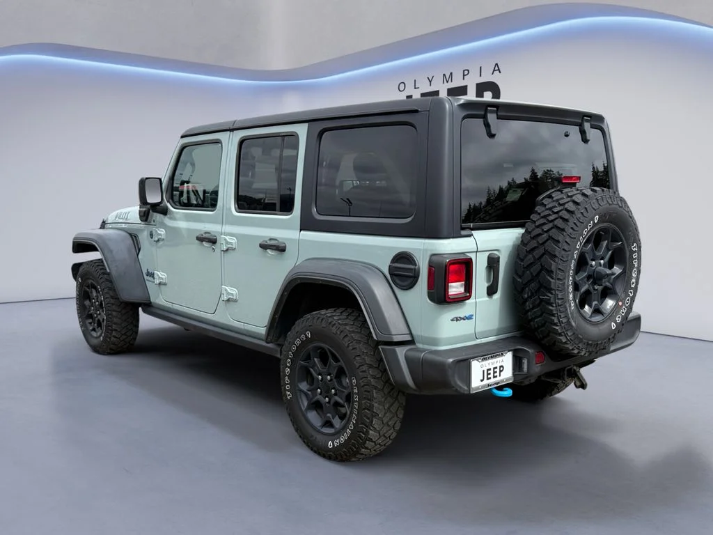 Used 2023 Gray Jeep Willys 4xe image 3